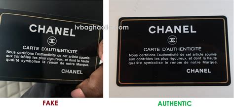 chanel purses fake|authenticity card chanel.